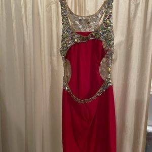 Open Back Cocktail Dress